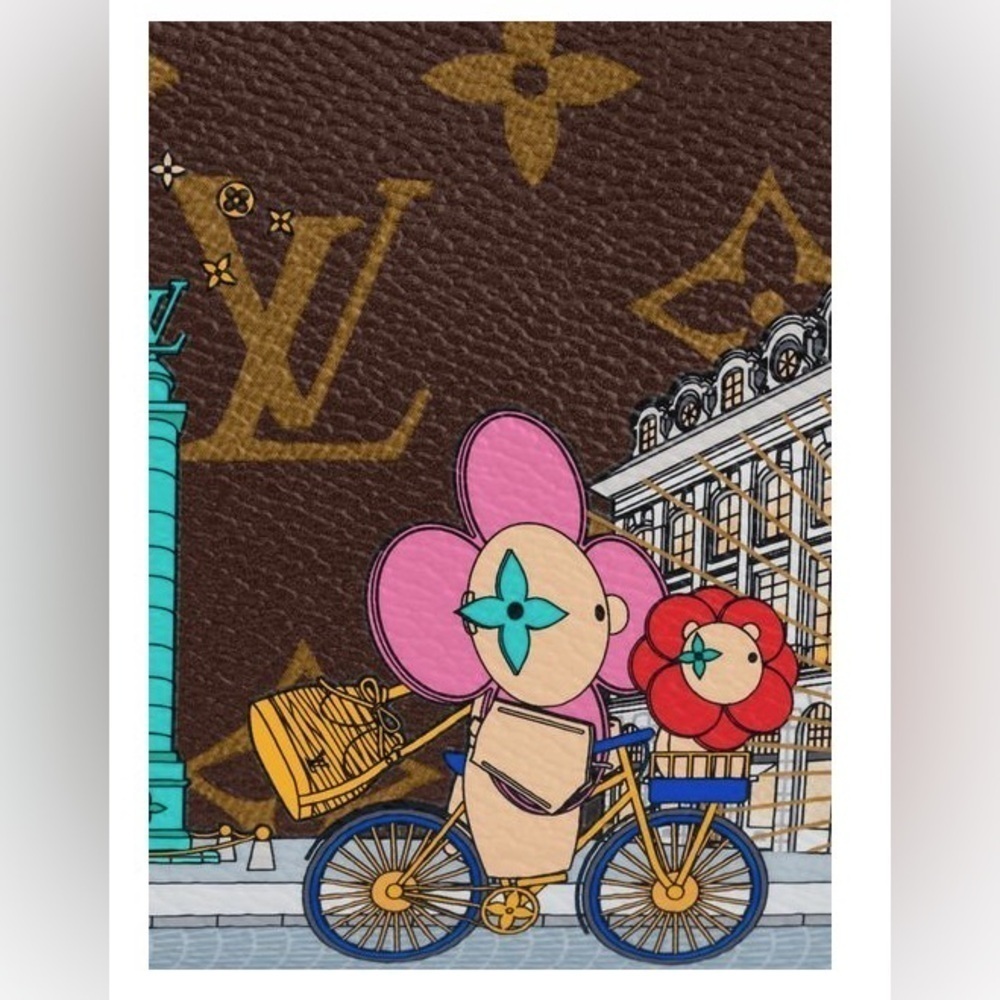Authentic Louis Vuitton Mini Pochette Accessoires Christmas Vivienne Vendome - Picture 2 of 16